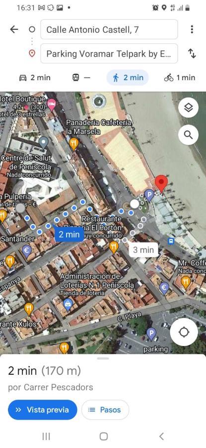 Apartamento Junto A La Playa Пеньискола Экстерьер фото